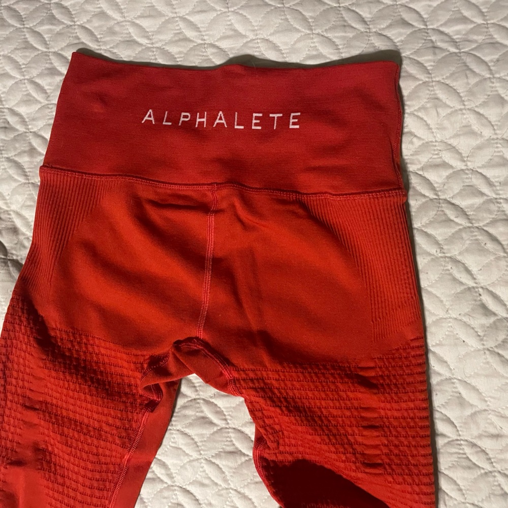 Red Halo alphalete leggings